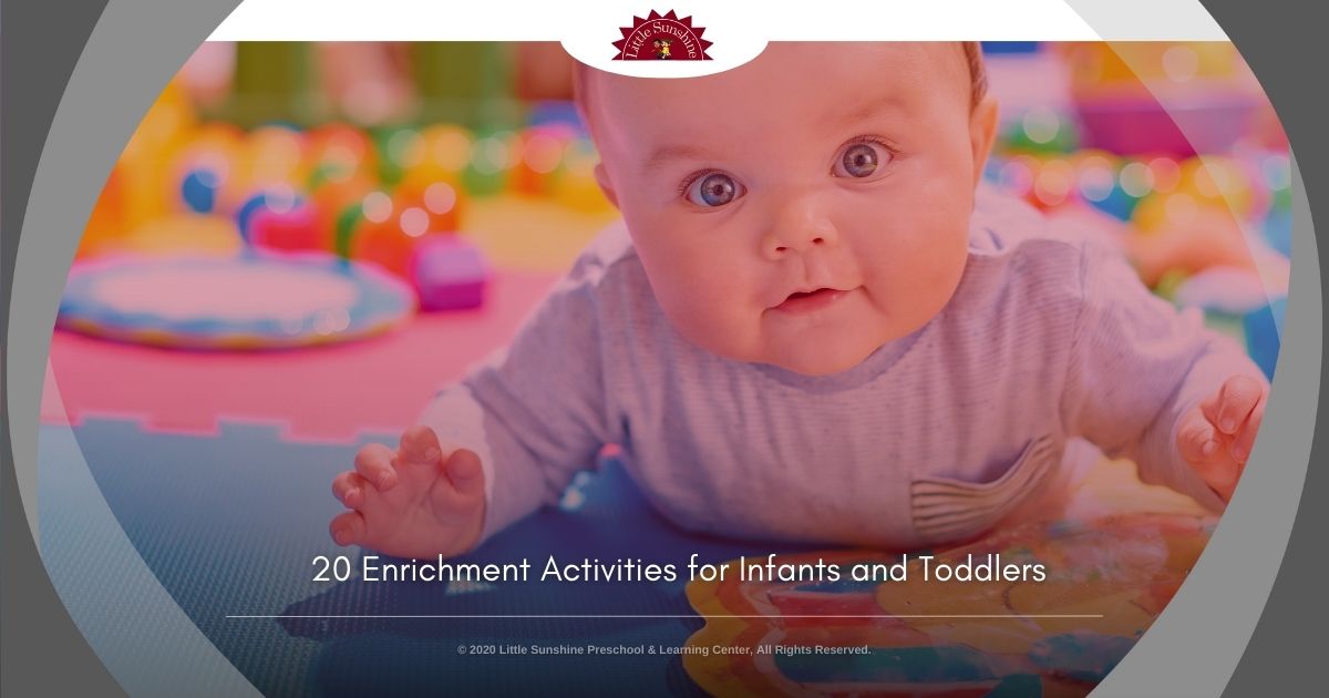 enrichment activities for infants and toddlers